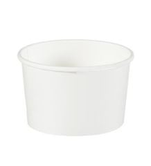 200 cc Beyaz Karton Dondurma Kasesi