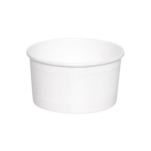 100 cc Beyaz Karton Dondurma Kasesi