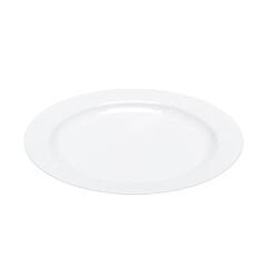 23 cm Plastik Beyaz Tabak