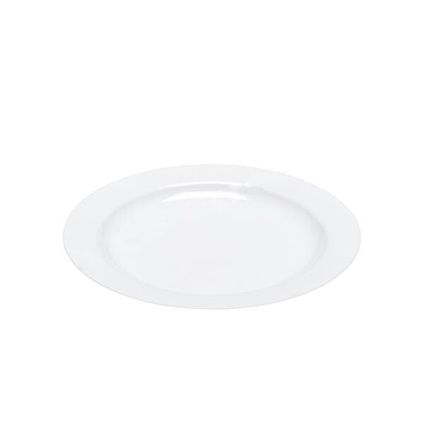 19 cm Plastik Beyaz Tabak