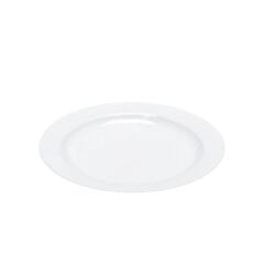 19 cm Plastik Beyaz Tabak