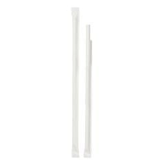 Beyaz Kağıt Pipet Kağıt Sargılı 6 x 197 mm
