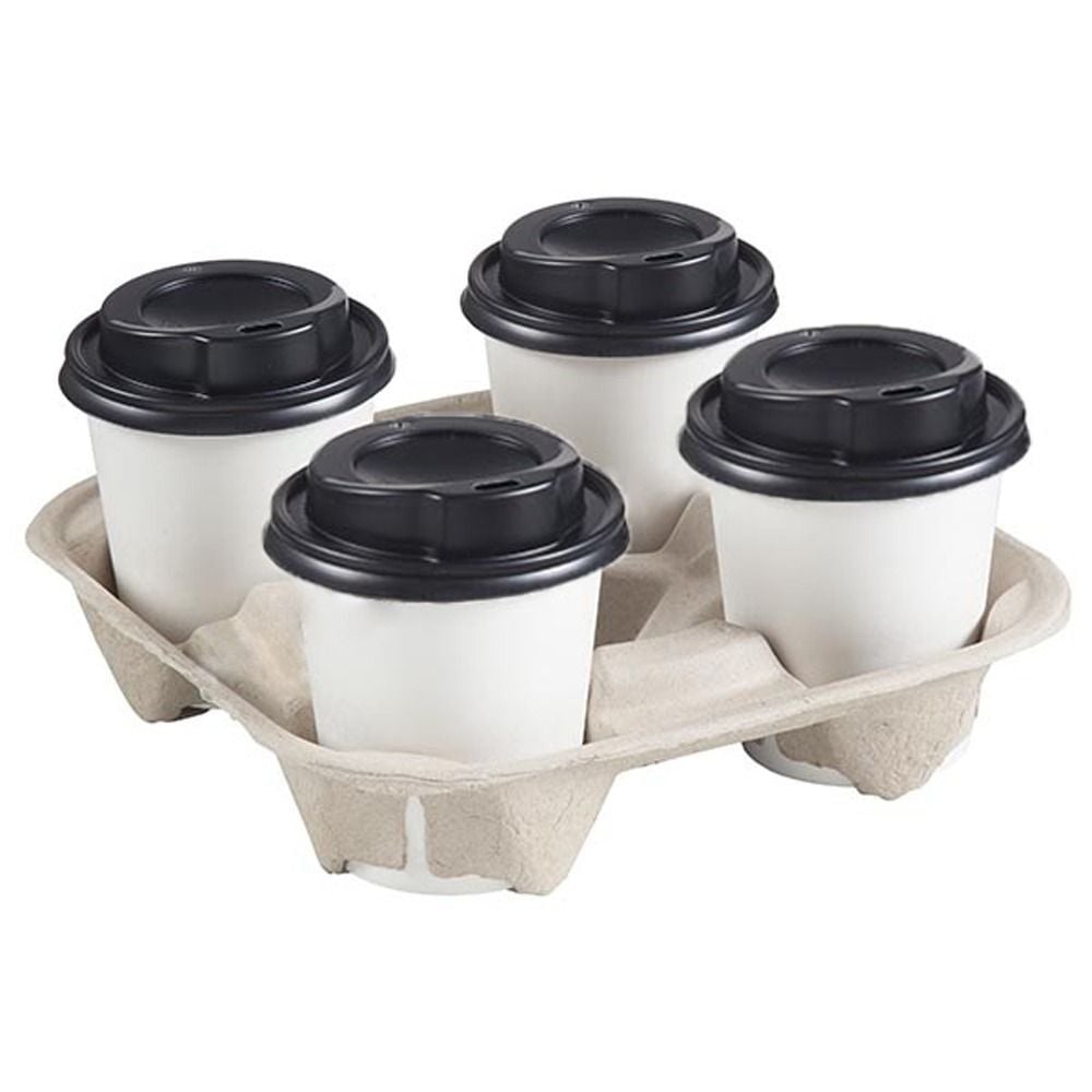 Karton Bardak Taşıyıcı 4'lü Paket - 25 Adet
