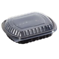 Bölmesiz Sıcağa Dayanıklı Gıda Kabı (Mikrodalgaya Uygun)