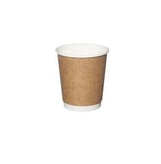4 oz Double Wall Kraft Karton Bardak