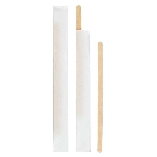 Kağıt Sargılı Tahta Karıştırıcı