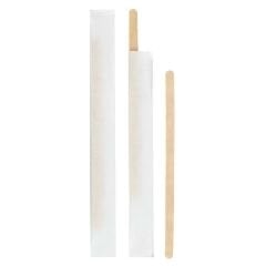Kağıt Sargılı Tahta Karıştırıcı 11 cm
