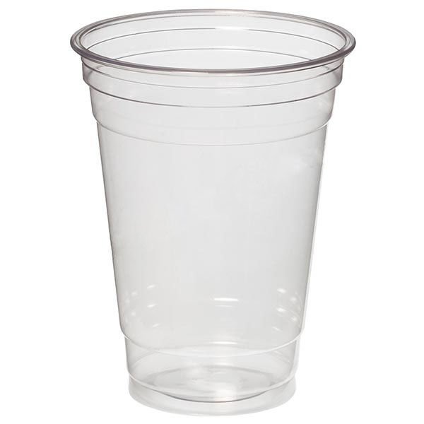 14 Oz Lüks Pet Bardak (400 ml) Ağır Gramaj 12 gr