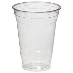 14 Oz Lüks Pet Bardak (400 ml) Ağır Gramaj 12 gr