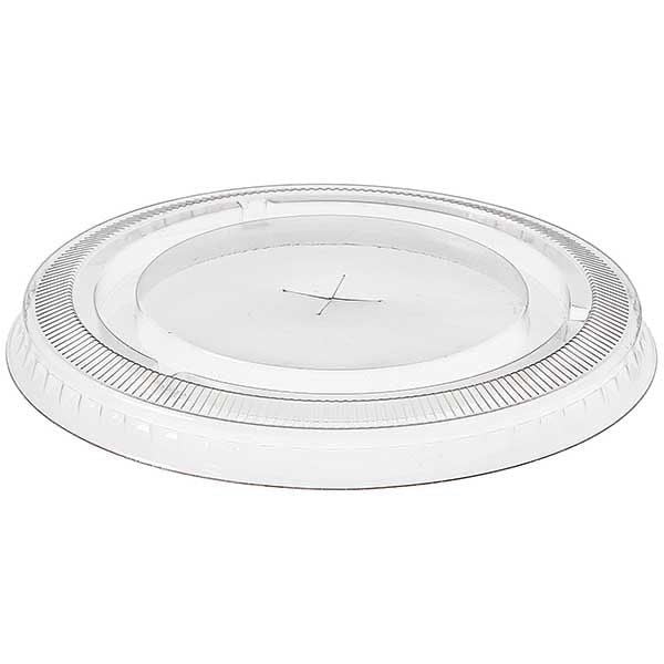 Pet Bardak Kapağı - X Delikli Düz Kapak