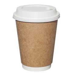 14 oz Double Wall Kraft Karton Bardak