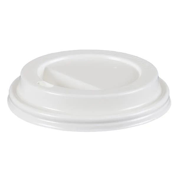 8-9-12 oz Beyaz Sıcak İçecek Kapağı