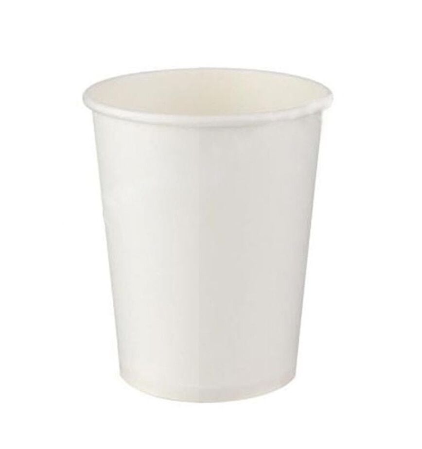 9 oz Huhtamaki Karton Bardak - Beyaz