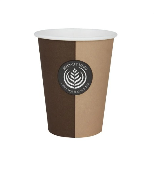 9 oz Huhtamaki Karton Bardak -Desenli