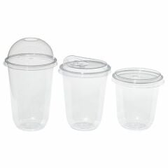 18 Oz Bubble Tea Pet Bardak (550 ml)