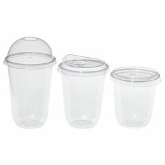 18 Oz Bubble Tea Pet Bardak (550 ml)