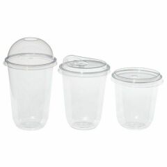 16 Oz Bubble Tea Pet Bardak (500 ml)