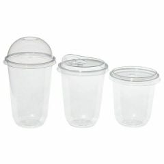 12-14 oz Bubble Tea Pet Bardak 370 ml 9,5 gr
