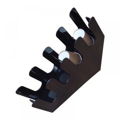 Karton Bardak Standı - Siyah Polycarbonat