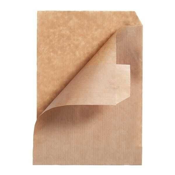 Kraft Hamburger Poşeti Düz 15x20