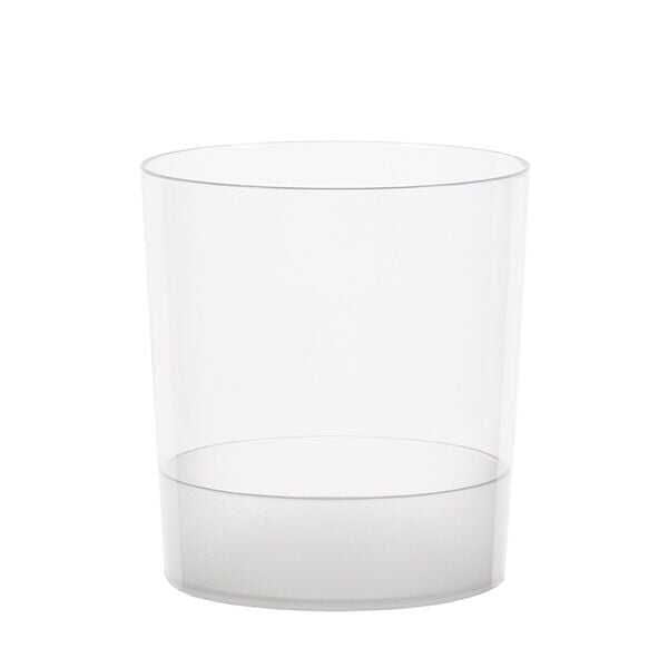 Plastik Yuvarlak Viski Meşrubat Bardağı 155 cc