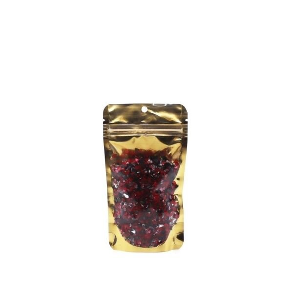 8,5 x 14 cm Şeffaf Gold Doypack