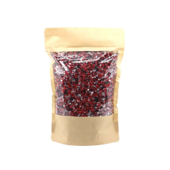 20 x 30 cm Geniş Pencereli Kraft Doypack