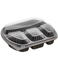 4 Bölmeli Sıcağa Dayanıklı Gıda Kabı (Mikrodalgaya Uygun)