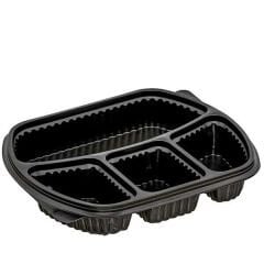 4 Bölmeli Sıcağa Dayanıklı Gıda Kabı (Mikrodalgaya Uygun)